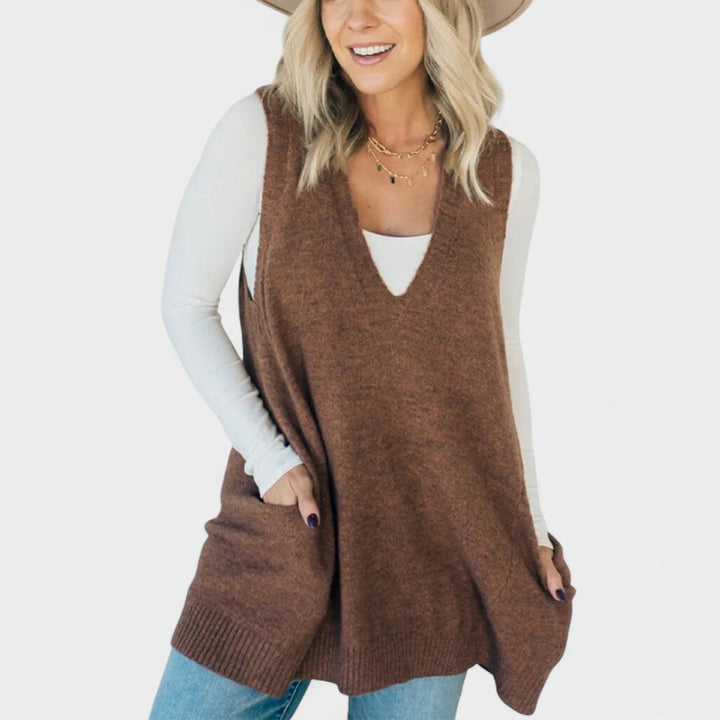 Roberta - Pohodlný pletený svetr