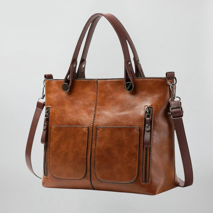 Maria - Elegantní kožená kabelka