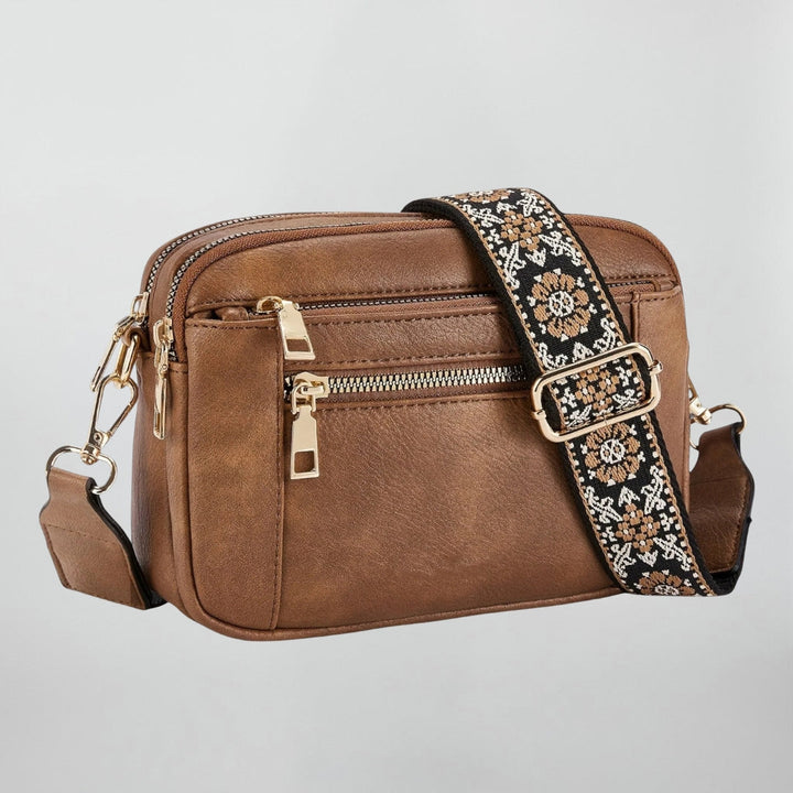 Monica - Kabelka přes rameno z udržitelné kůže