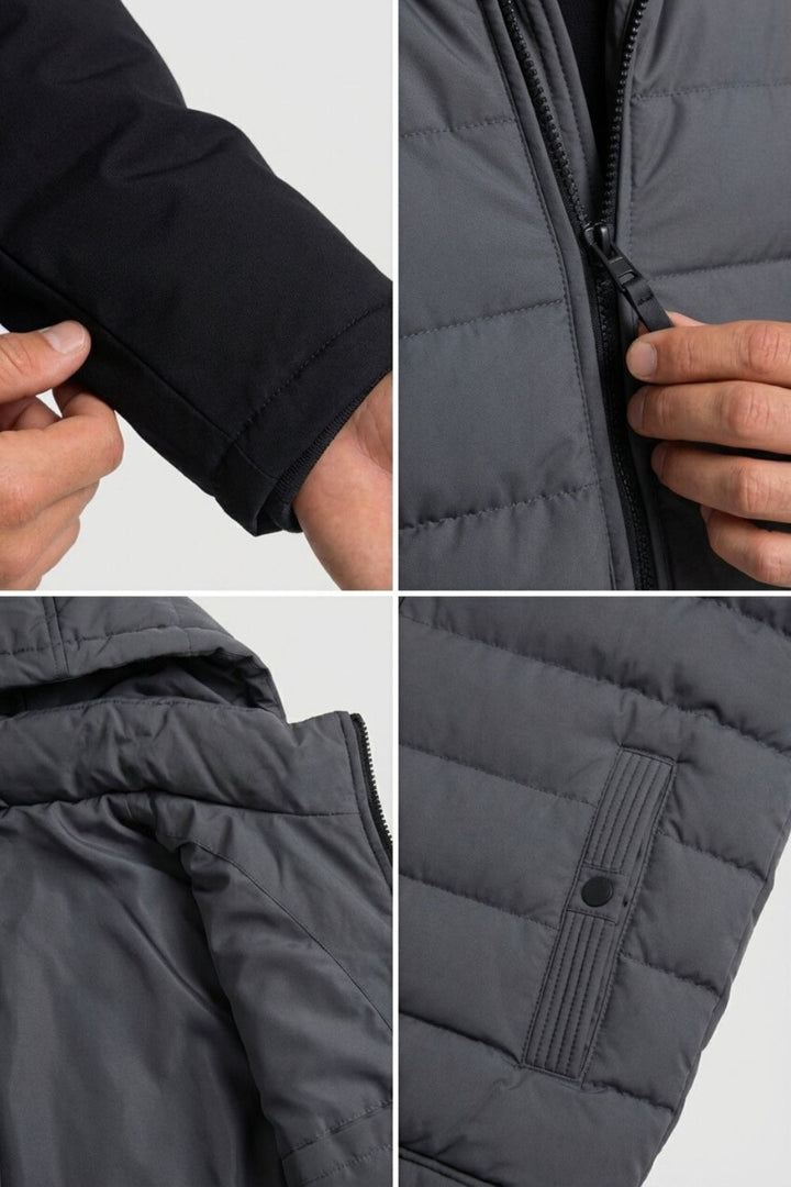 Casaco Urbano de Lona com Capuz