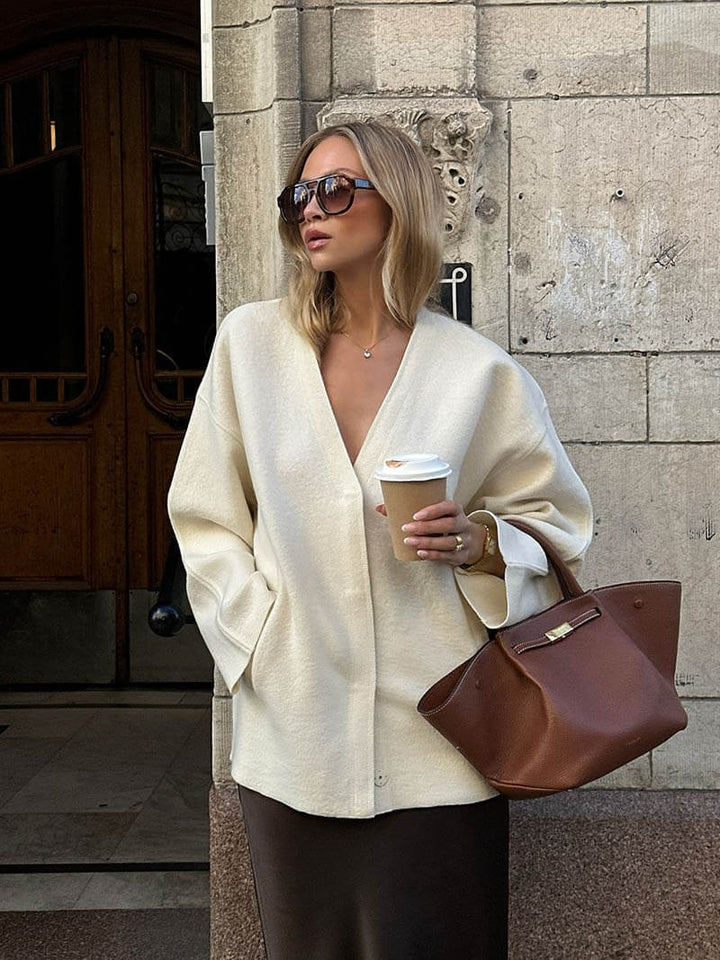 Melanie - Elegantní kožená kabelka