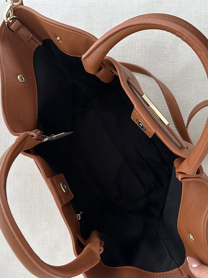 Melanie - Elegantní kožená kabelka